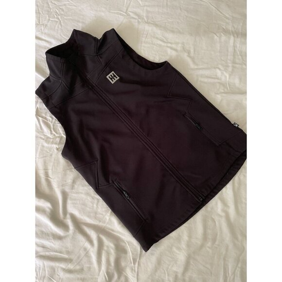 Spyder Womens Softshell Vest Size S Black Water-Resistant Full-Zip - Picture 1 of 9